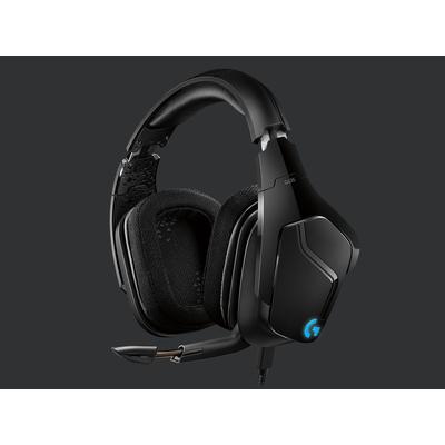 Kép 3/4 - Logitech G635 7.1 Surround Sound Headset Black/Blue