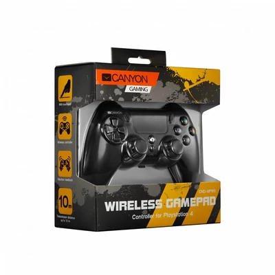 Kép 4/4 - Canyon CND-GPW5 For PS4 Wireless Gamepad Black