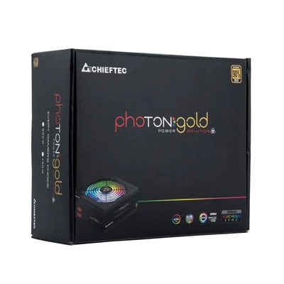 Kép 7/8 - Chieftec 750W 80+ Gold Photon RGB