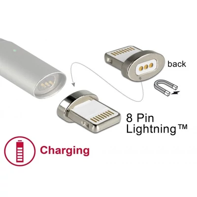 Kép 2/2 - DeLock Magnetic Adapter 8 pin Lightning male