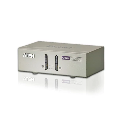 ATEN CS72U 2 portos USB VGA/audio KVM switch