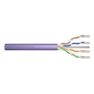 Digitus CAT 6 F-UTP installation cable 100m violet