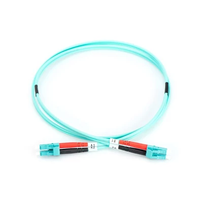 Kép 3/5 - Digitus DK-2533-01/3 száloptikás kábel 1 M LC I-VH OM3 kék