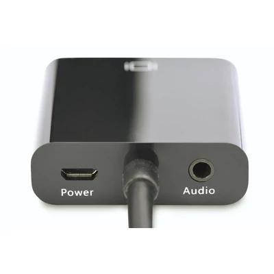 Kép 3/4 - Digitus DA-70460 Micro-HDMI to VGA converter Black