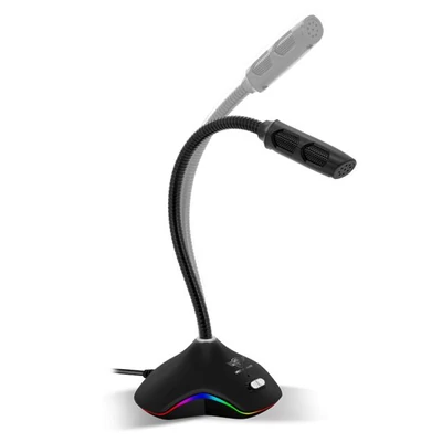 Kép 4/9 - Spirit Of Gamer EKO300 RGB USB microphone Black