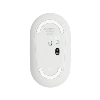 Kép 4/4 - Logitech Pebble M350 Wireless/Bluetooth Off White