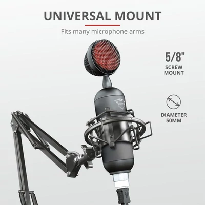 Kép 5/6 - Trust GXT 244 Buzz USB Streaming Microphone