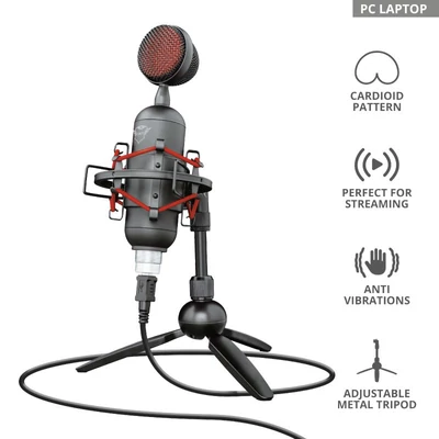 Kép 6/6 - Trust GXT 244 Buzz USB Streaming Microphone