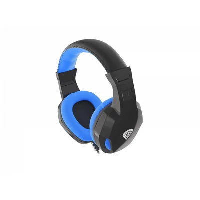 Kép 2/5 - Natec Genesis Argon 100 Gamer Headset Black/Blue