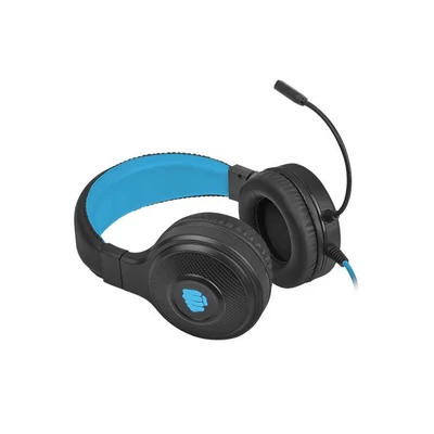 Kép 3/4 - FURY Warhawk RGB gaming headset Black/Blue