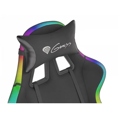 Kép 4/9 - Natec Genesis Trit 500 RGB Gaming Chair Black