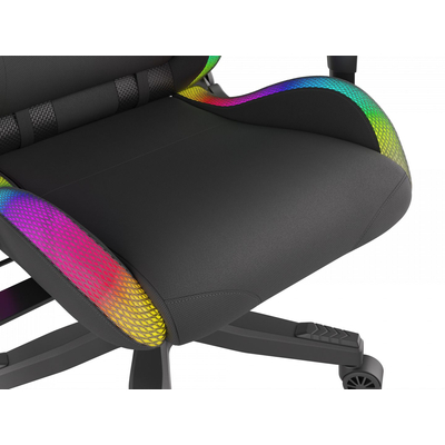 Kép 7/8 - Natec Genesis Trit 600 RGB Gaming Chair Black