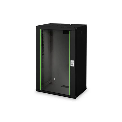 Digitus DN-19 20-U-SW falra szerelhető rackszekrény fekete