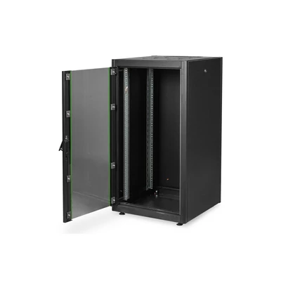 Kép 4/7 - Digitus DN-19 22U-6/6-DB szabadon álló rackszekrény fekete