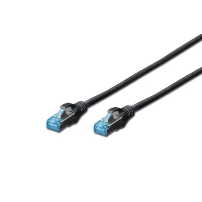 Digitus CAT5e SF-UTP patch kábel 2m fekete