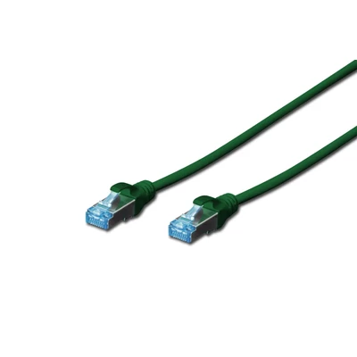 Digitus CAT5e SF-UTP patch kábel 3m zöld