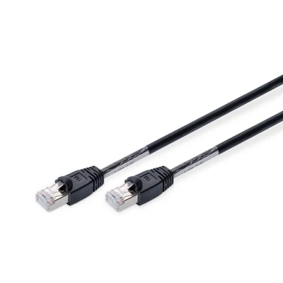 Digitus CAT6 S-FTP patch kábel 1m fekete