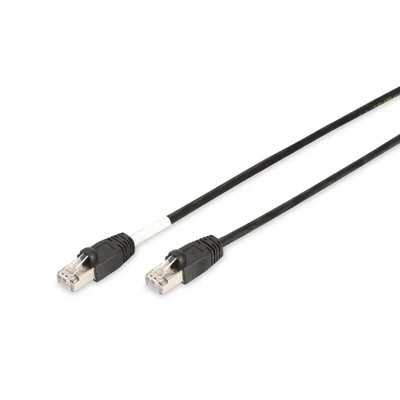 Digitus CAT6 S-FTP patch kábel 10m fekete
