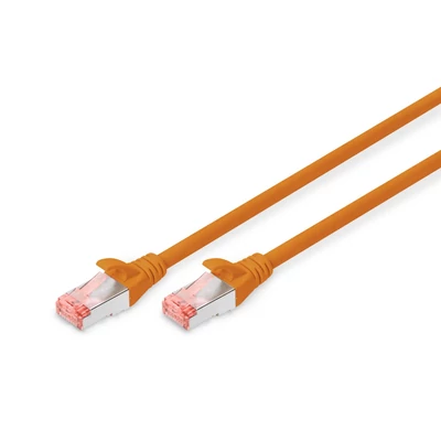 Digitus CAT6 S-FTP patch kábel 0,5m narancssárga