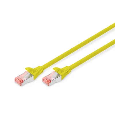 Digitus CAT6 S-FTP patch kábel 0,5m sárga