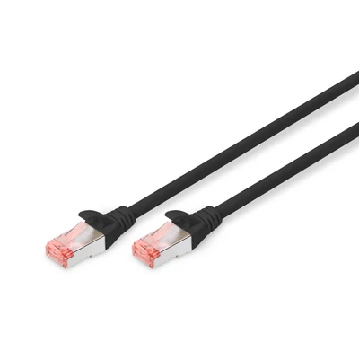 Digitus CAT6 S-FTP patch kábel 1m fekete