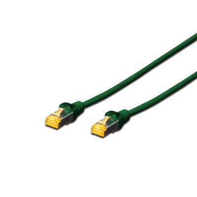 Digitus CAT6A S-FTP patch kábel 10m zöld