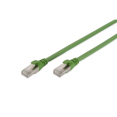 Digitus CAT6A S-FTP patch kábel 5m zöld