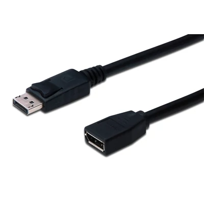 Assmann DisplayPort extension cable, DP 2m Black
