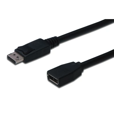 Kép 2/2 - Assmann DisplayPort extension cable, DP 2m Black