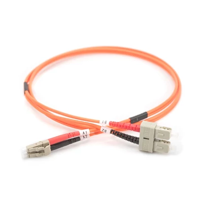 Kép 4/5 - Digitus DK-2532-03 száloptikás kábel 3 M LC SC I-VH OM2 narancssárga