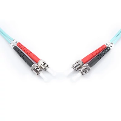 Kép 2/5 - Digitus DK-2511-02/3 száloptikás kábel 2 M ST I-VH OM3 kék