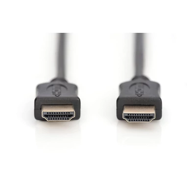 Kép 2/3 - Assmann HDMI Standard connection cable type A 2m Black