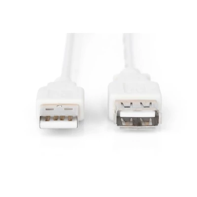 Kép 2/5 - Assmann USB 2.0 extension cable, type A 1,8m Beige