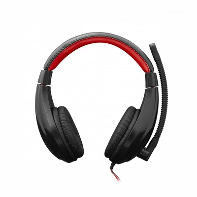 Kép 3/6 - White Shark GH-2040 Serval Gamer Headset Black/Red