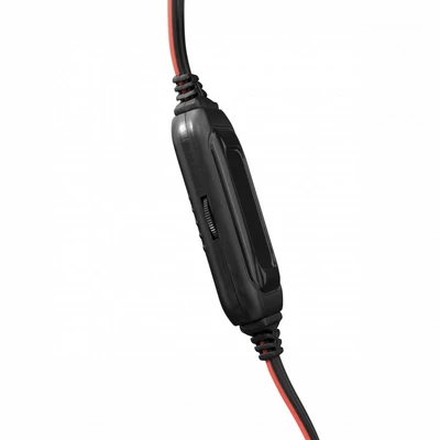 Kép 4/6 - White Shark GH-2040 Serval Gamer Headset Black/Red