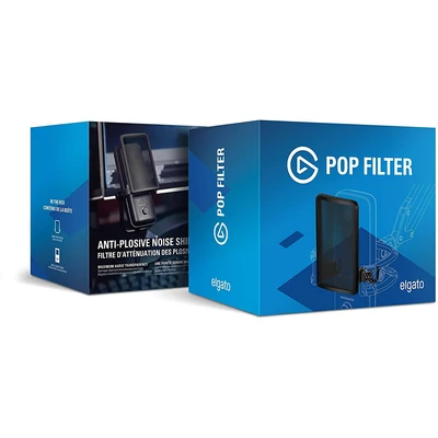 Kép 2/2 - Elgato Microphone POP Filter Black