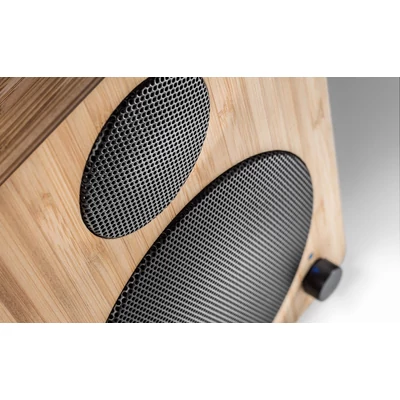 Kép 5/7 - wavemaster Cube Mini Neo Bluetooth Speaker System Bamboo