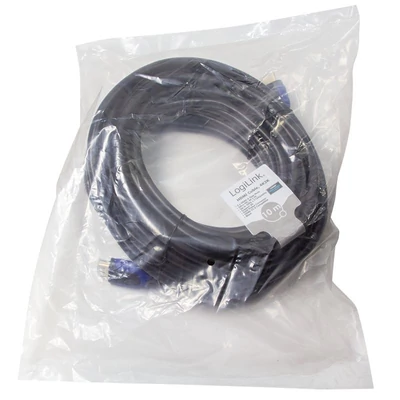 Kép 5/6 - Logilink CH0066 HDMI High Speed with Ethernet 4K2K/60Hz cable 10m Black