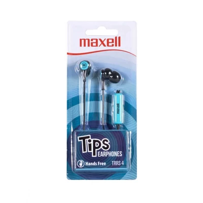 Kép 4/4 - Maxell In-Tips Headset Blue/Black