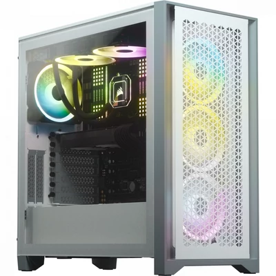 Kép 2/3 - Corsair 4000D Airflow Tempered Glass White