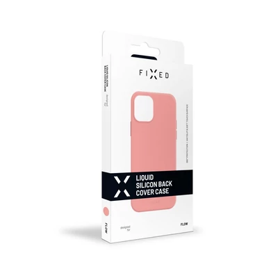 FIXED Hátlap Flow Apple iPhone 12 Pro Max Rózsaszín