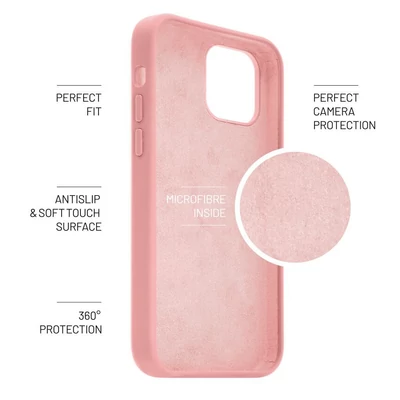 Kép 3/3 - FIXED Hátlap Flow Apple iPhone 12 Pro Max Rózsaszín