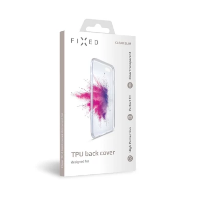 FIXED szilikon tok Samsung Galaxy A32 telefonhoz, átlátszó