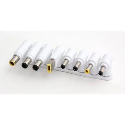 Kép 2/3 - Platinet Universal Laptop Charger 65W 8 tips White