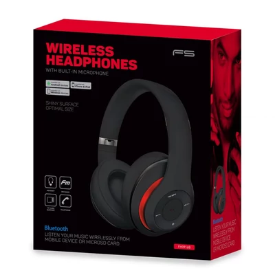 Kép 3/3 - Platinet FreeStyle FH0916B Wireless Headset Black