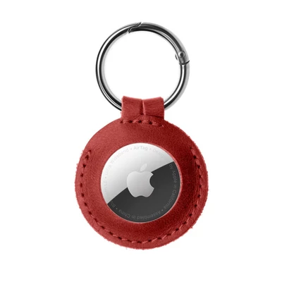 Kép 2/4 - FIXED Apple AirTag tok, piros