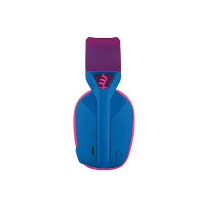 Kép 4/6 - Logitech G435 Lightspeed Bluetooth/Wireless Gamer Headset Blue