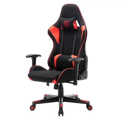 Kép 2/13 - LC Power LC-GC-703BR Gaming Chair Black/Red
