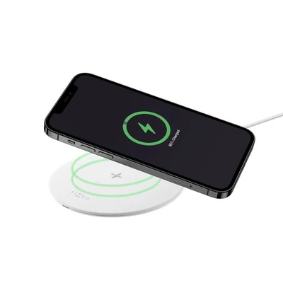 Kép 4/4 - FIXED SlimPad 15W vezeték nélküli töltő, fehér
