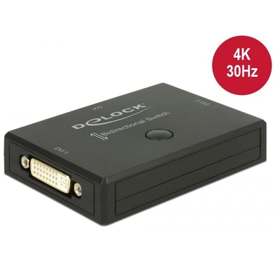 Kép 2/2 - DeLock DVI 2 - 1 kétirányú switch 4K 30Hz